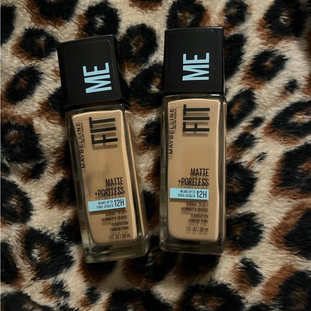 Maybelline Fit Me Matte + Poreless Foundation - 238 Warm Nude 2pc
